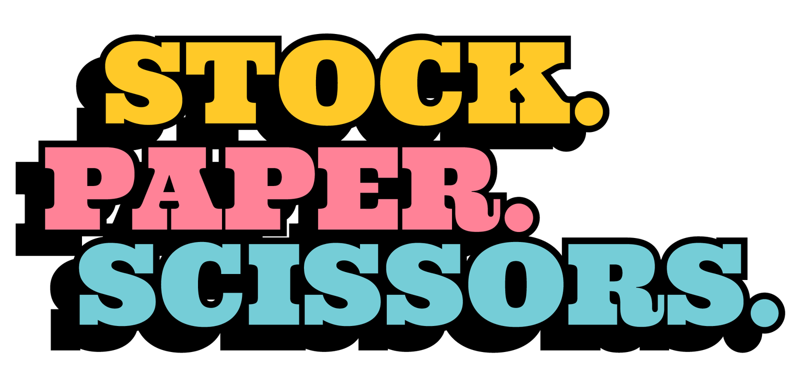 Stock Paper Scissors Logo